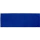 aerial view a blue hyper - evaporative kool cooling towel, image 1 of 2