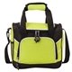 aerial view a lime balboa 20- can capacity peva lined lunch bag, image 1 of 7