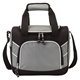 aerial view a grey balboa 20- can capacity peva lined lunch bag, image 1 of 7