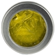 aerial view a yellow anti - stress putty in tin, image 1 of 3