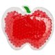a red gel beads hot / cold pack apple