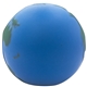 aerial view a blue color changing earth stress balls, image 1 of 3