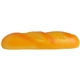 aerial view a yellow baguette shaped squeezies, image 1 of 4
