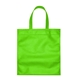 aerial view a lime green full color econo bag, image 1 of 2