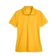 aerial view a campus gold core365 - womens origin performance piqu polo, image 1 of 6