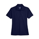 aerial view a classic navy core365 - womens origin performance piqu polo, image 1 of 6