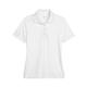 aerial view a white core365 - womens origin performance piqu polo, image 1 of 6
