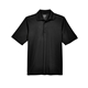 aerial view a black core365 - mens tall origin performance piqu polo - all, image 1 of 6