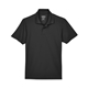 aerial view a black core365 - youth origin performance piqu polo, image 1 of 5