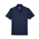 aerial view a classic navy core365 - youth origin performance piqu polo, image 1 of 5