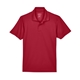 aerial view a classic red core365 - youth origin performance piqu polo, image 1 of 5