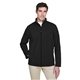 aerial view a black core 365 mens cruise two - layer fleece bonded soft shell jacket, image 1 of 7