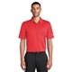 aerial view a university red nike dri - fit classic fit players polo with flat knit collar, image 1 of 6