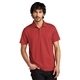 aerial view a ripped red ogio(r) 95/5 polyester / spandex metro polo, image 1 of 5