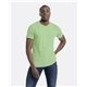 aerial view a apple green next level apparel unisex cvc crewneck t - shirt - all, image 1 of 5