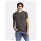 aerial view a espresso next level apparel unisex cvc crewneck t - shirt - all, image 1 of 5