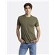 aerial view a military green next level apparel unisex cvc crewneck t - shirt - all, image 1 of 5
