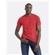 aerial view a red next level apparel unisex cvc crewneck t - shirt - all, image 1 of 5
