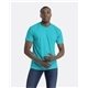 aerial view a tahiti blue next level apparel unisex cvc crewneck t - shirt - all, image 1 of 5