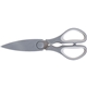 aerial view a grey kitchen scissor with sheath, image 1 of 4