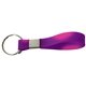 aerial view a purple to pink color changing mood keychain, image 1 of 2