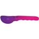 aerial view a pink to purple mood(tm) ice cream scoop, image 1 of 2
