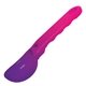 aerial view a pink to purple mood(tm) ice cream scoop, full color digital, image 1 of 2