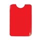 aerial view a red rfid card holder, full color digital, image 1 of 2