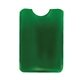aerial view a green rfid card holder, full color digital, image 1 of 2