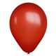 a ruby red 11 usa crystal latex balloon