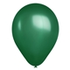 a green 9 usa metallic latex balloons