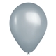a silver 9 usa metallic latex balloons