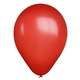 a red 9 usa standard latex balloon