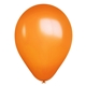 a orange 9 usa standard latex balloon