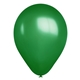 a green 9 usa standard latex balloon