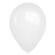 a white 9 usa standard latex balloon