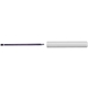 a white standard barrel w / reversible blade pocket screwdriver