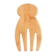 aerial view a bamboo salad hands bamboo salad tosser, image 1 of 3