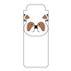 a bulldog custom promotional paws n claws magnetic bookmark