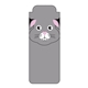 a bunny custom promotional paws n claws magnetic bookmark