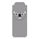 a koala custom promotional paws n claws magnetic bookmark