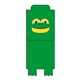 a frog custom promotional paws n claws magnetic bookmark