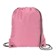 aerial view a pink drawstring sport pack, image 1 of 2
