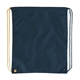 aerial view a navy/gold 210d polyester spirit drawcord 14w x 16.5h, image 1 of 5