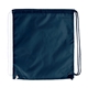 aerial view a navy/white 210d polyester spirit drawcord 14w x 16.5h, image 1 of 5