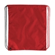 aerial view a red/black 210d polyester spirit drawcord 14w x 16.5h, image 1 of 5