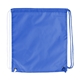 aerial view a royal/white 210d polyester spirit drawcord 14w x 16.5h, image 1 of 5