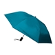 aerial view a teal shed rain(tm) 40 economy auto - open compact umbrella, image 1 of 2