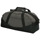 aerial view a charcoal large classic cargo duffel, image 1 of 2