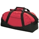 aerial view a red large classic cargo duffel, image 1 of 2